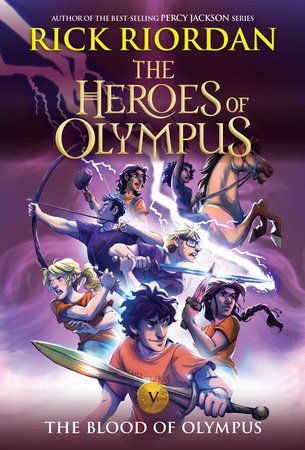 Book Order of The Heroes of Olympus Series by Rick Riordan